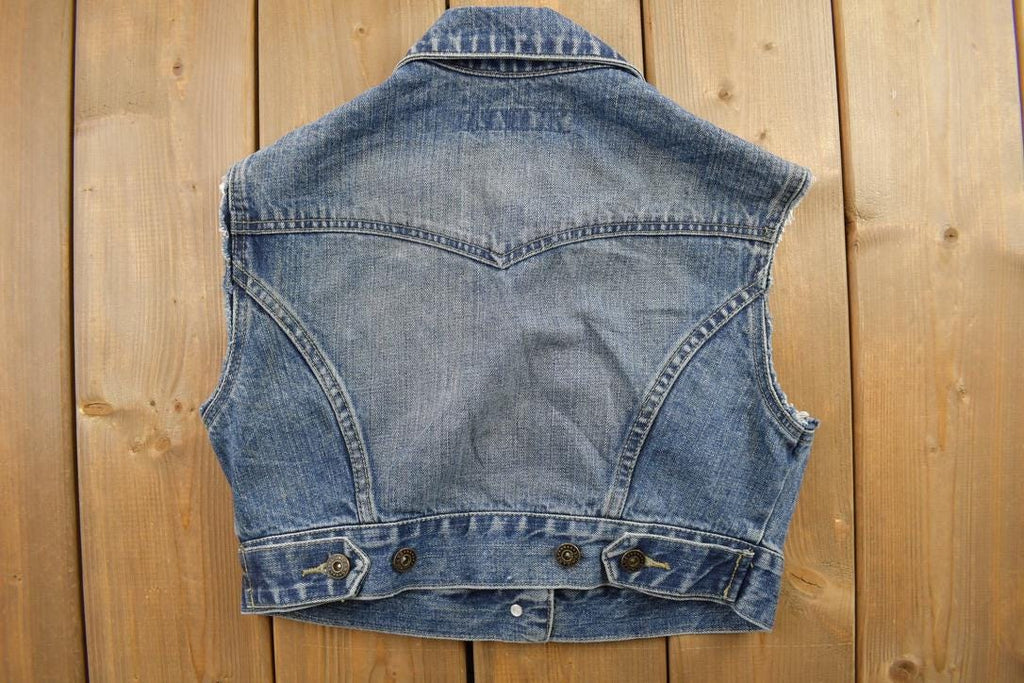 Vintage 1990s Ymi Denim Sleeveless top