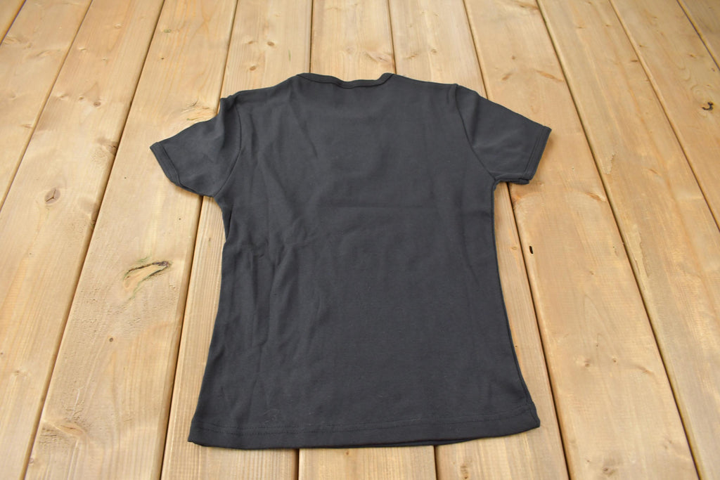 Vintage Y2K Deadstock The Tragically Hip The Hip Club Embroidered Band Tee Size Woman's M