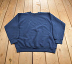 Vintage 1990s Blank Fruit Of The Loom Crewneck Sweatshirt Made In USA