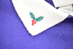 Vintage 1990s Christmas Embroidered Grandma Style Crewneck Sweater