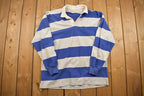 Vintage 1990s St Johns Bay Striped Long Sleeve Sweatshirt