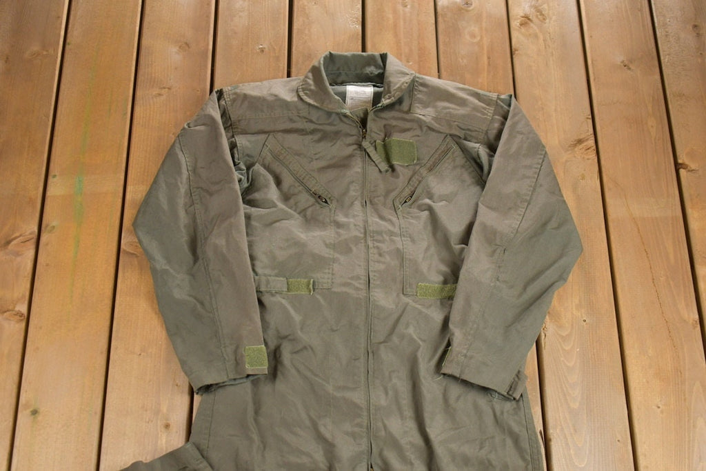 Vintage 1992 Military Flyer Coverall Jumpsuit