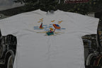 Vintage 1990s Beach Theme Graphic T-Shirt