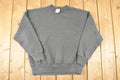 Vintage 1990s Premium Weight Fleece Blank Crewneck Sweatshirt Mens L