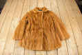 Vintage 1970s Lee Furs Brown Mink Short Fur Coat