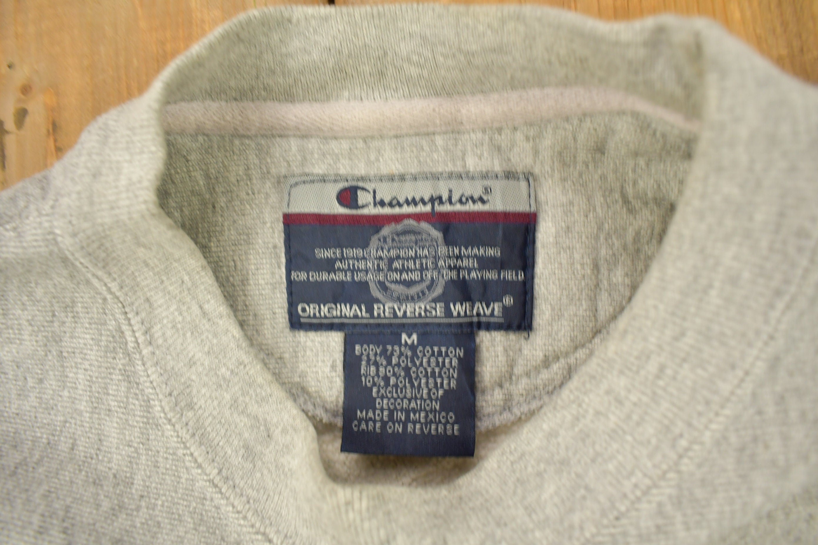 Vintage 1990s University Of Pittsburgh Collegiate Champion Reverse Weave Crewneck