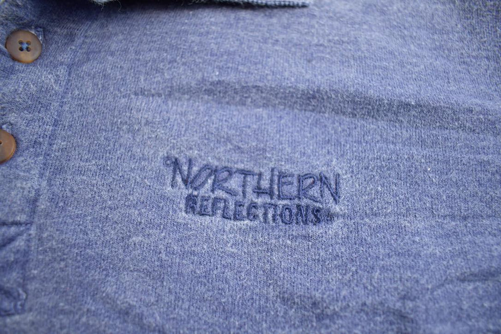 Vintage 1990s Northern Reflections Blank Button Up Sweater Made In USA