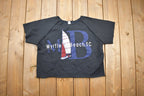 Vintage 1990s Myrtle Beach Souvenir Cropped T-Shirt