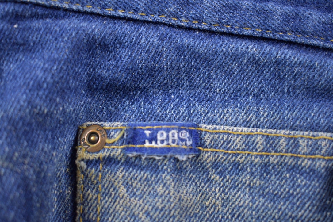 Vintage 1990s Lee Denim Jeans Size 36 x 28.5