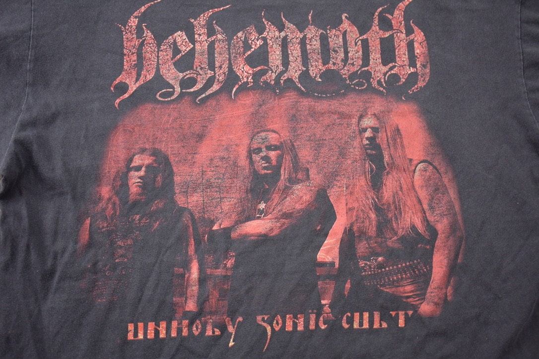 Vintage 2002 Behemoth Here and Beyond Band T-Shirt Band Tee