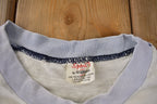 Vintage 1979 Eagle Summer Music Munderf PA Graphic Ringer T Shirt Made In USA
