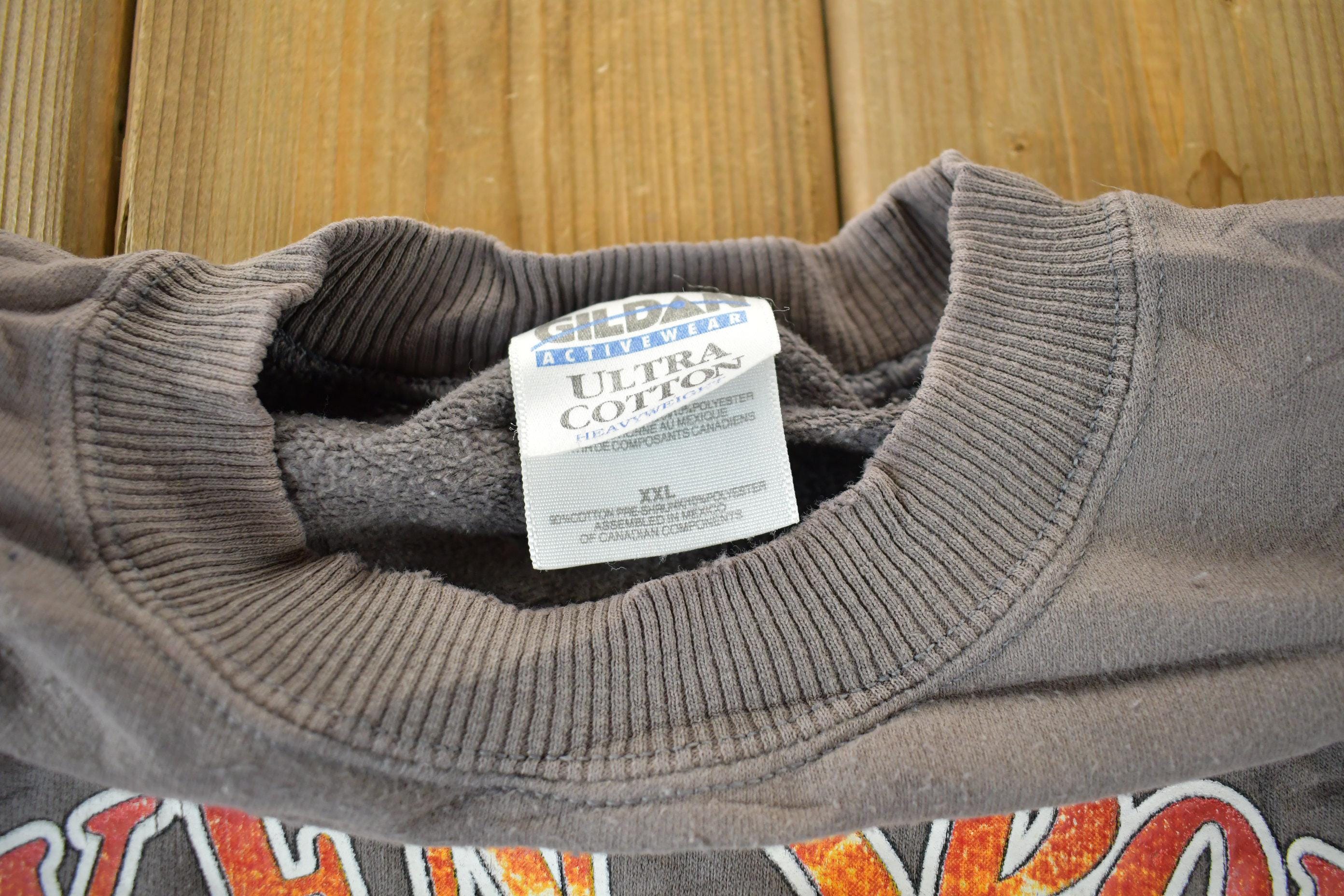 Vintage 2000 Sturgis Motorcycle Rally Biker Graphic Crewneck Sweatshirt