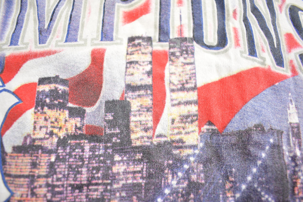 Vintage 1998 MLB Baseball New York Yankees World Series Starter Graphic T-Shirt Made In USA