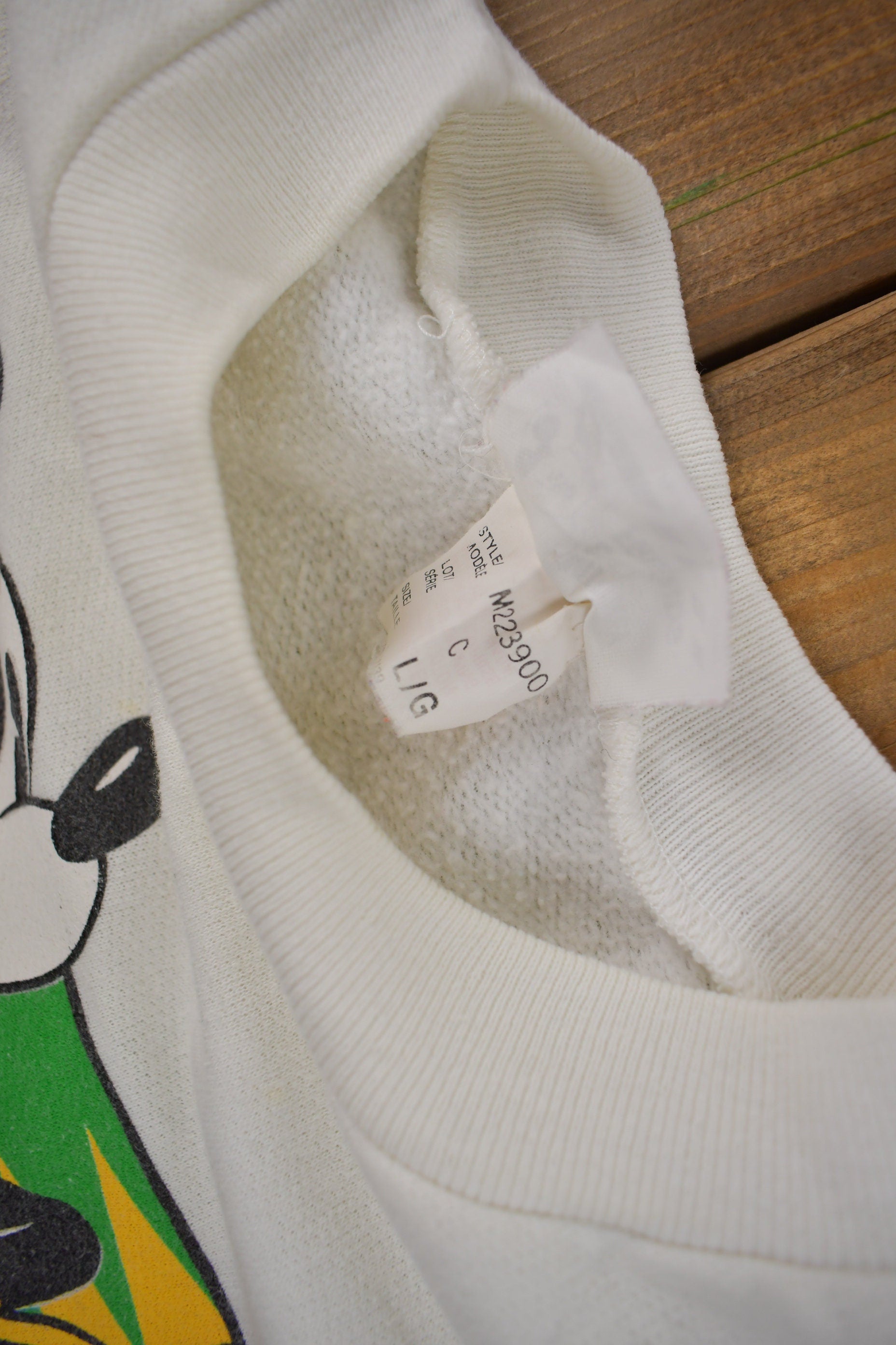 Vintage 1990s Mickey Mouse Aries Disney Zodiac Crewneck / Vintage Sweatshirt / Vintage Disney / Mickey / Made In USA