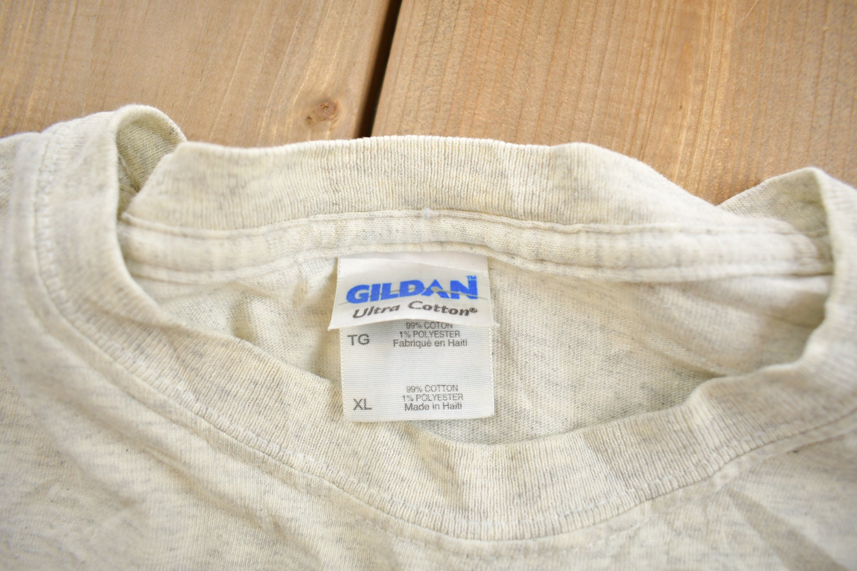 Vintage 1990s Cartoon Dogs On Train Stitch Graphic T-Shirt Made In USA