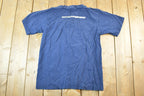 Vintage 1990s Turntablist Battling Instructions Souvenir T-Shirt Mens M