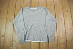 Vintage 1990s Blank Grey Crewneck Sweatshirt