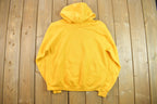 Vintage 1990s Russel Athletic Yellow Hoodie