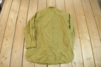 Vintage 1960s OG-107 Military Sateen Shirt