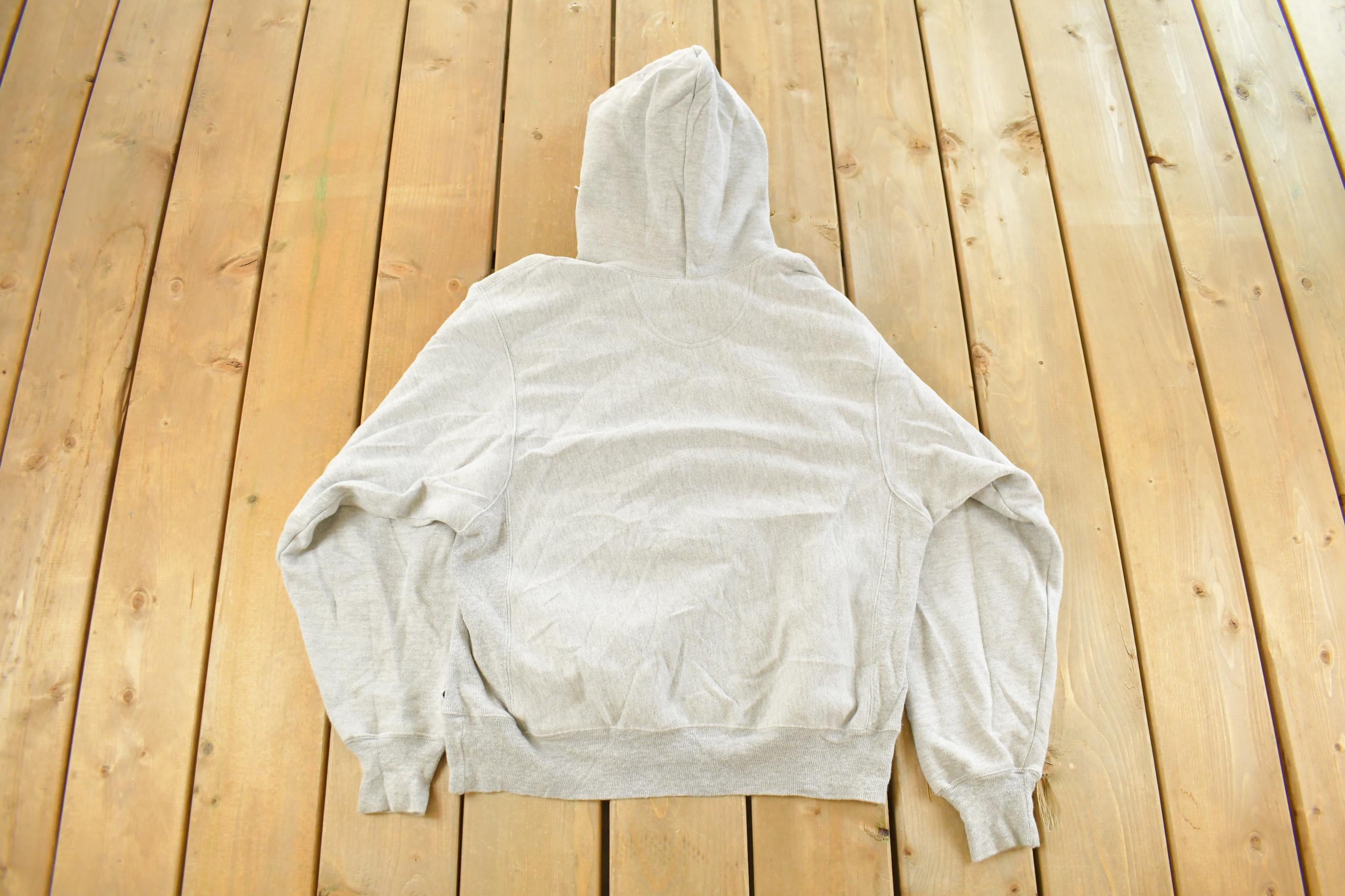 Vintage 1990s Champion Reverse Weave Patriot Track & Field Hoodie Sweatshirt Men's Small