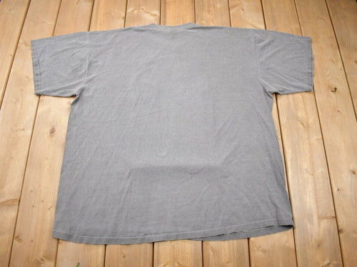 Vintage 1990s Nike Graphic T Shirt / Made In USA / Vintage T Shirt / Streetwear / Graphic Tee / Vintage Nike / Nike Tee