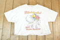 Vintage Y2K Biketoberfest Daytona Beach Eagle Head Souvenir T-Shirt Women's Cropped XL