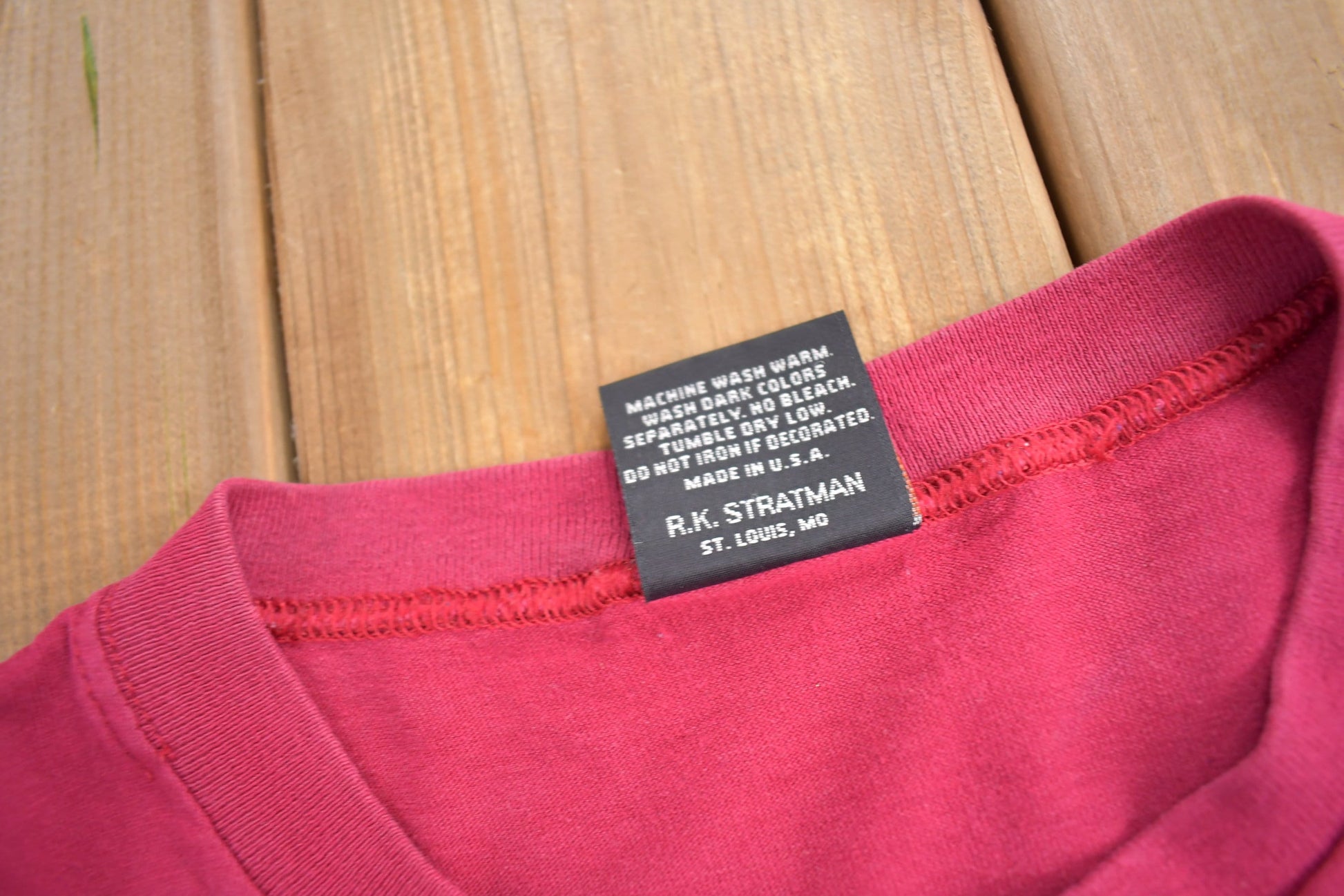 Vintage 1988 Dick Farmer's Harley Davidson Orlando Florida T-Shirt / Single Stitch / Made In USA / Henley Tee / Souvenir T Shirt