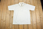 True Vintage 1980s Hyanni Sport Striped Quarter Button Up Shirt
