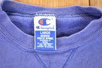 Vintage 1990s Champion Text Logo Crewneck Sweatshirt Men's M