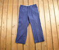 Vintage 1980s Blue Slacks Size 38x30