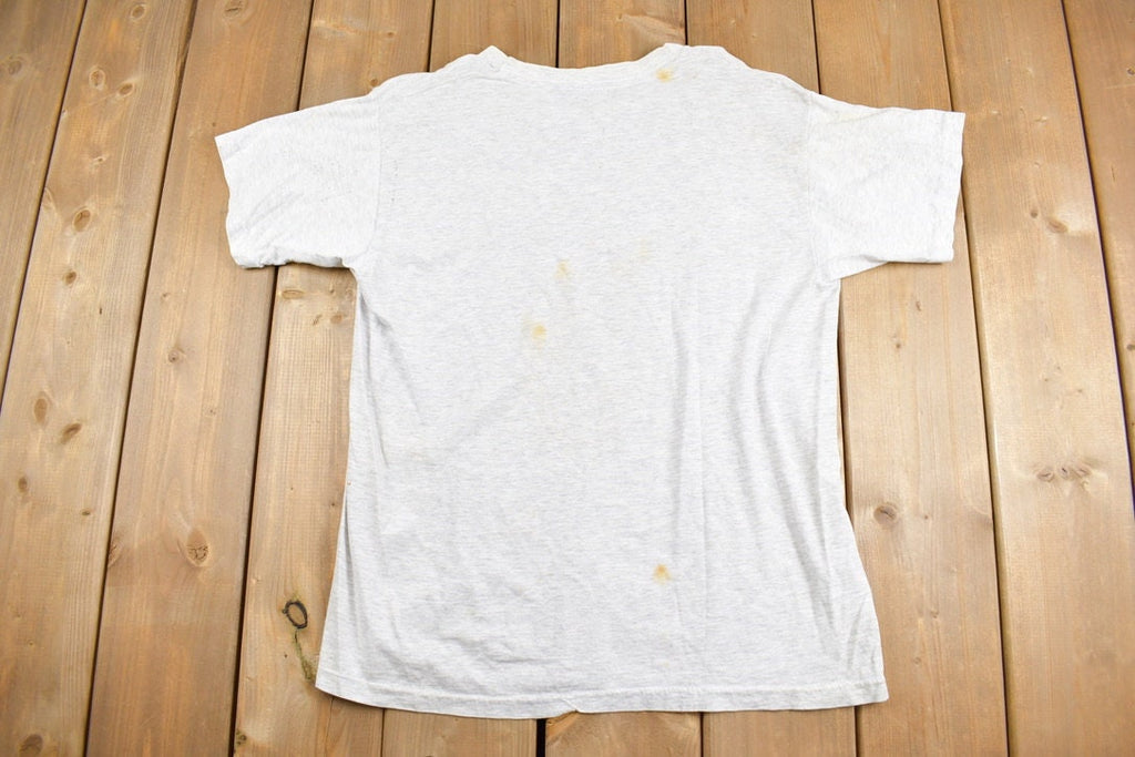 Vintage 1990s Missing Childrens Graphic T-Shirt / Bring Them Home America Streetwear / Retro Style / Distressed / 90s Graphic Tee