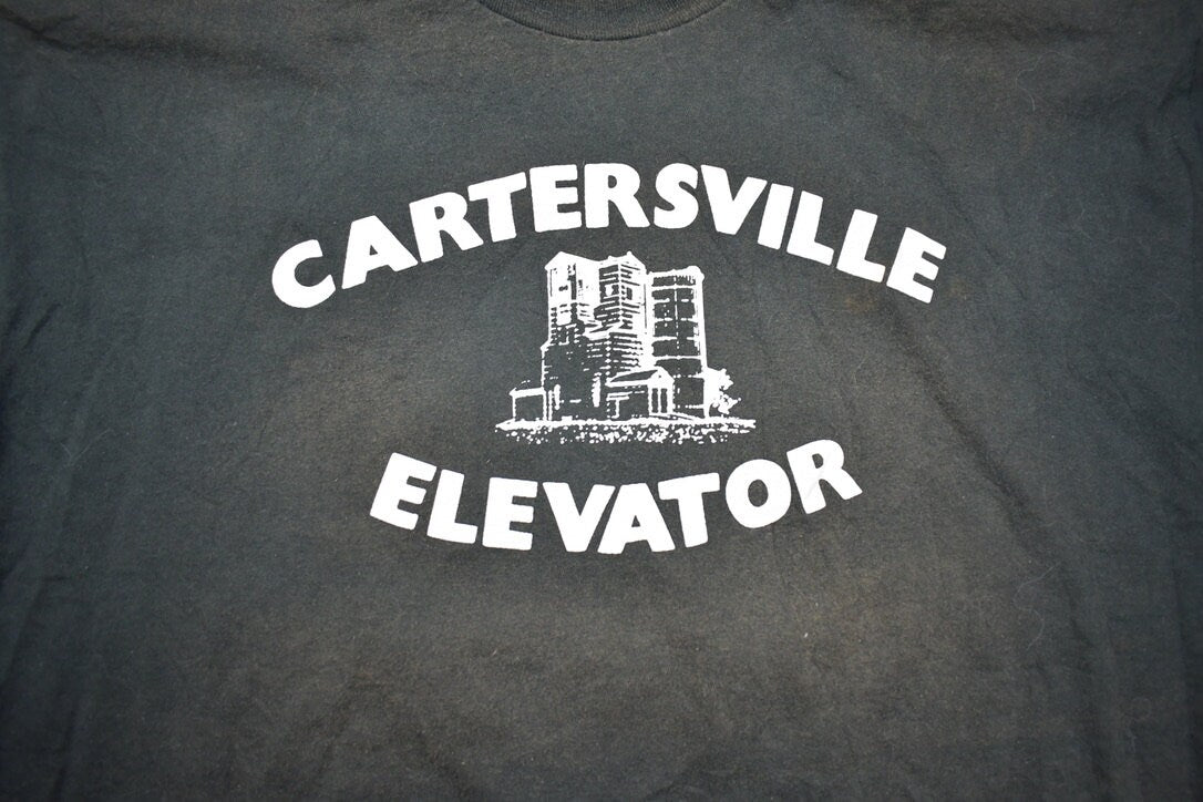 Vintage 1990s Cartersville Elevator Souvenir T Shirt