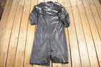 Vintage 1990s Pelle Studio Leather Trench Coat