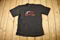 Vintage 1990s Chevrolet Racing Embroidered T-Shirt