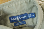Vintage 1990s Ralph Lauren Blake Small Pony Beige Button Up Shirt Size S