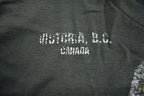 Vintage 1990s Victoria B.C Canada Souvenir Travel T Shirt Made In Canada
