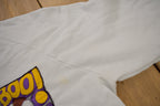 Vintage 1980s Halloween Patchwork Raglan Crewneck Sweatshirt