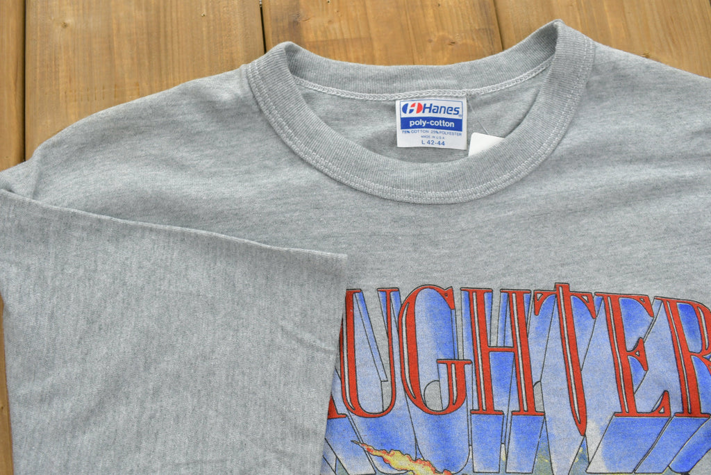 Vintage 1990 Slaughter Stick It To Ya Tour T-shirt