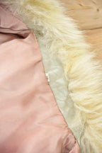 Vintage 1980s Arctic Fox Fur Coat Size 16