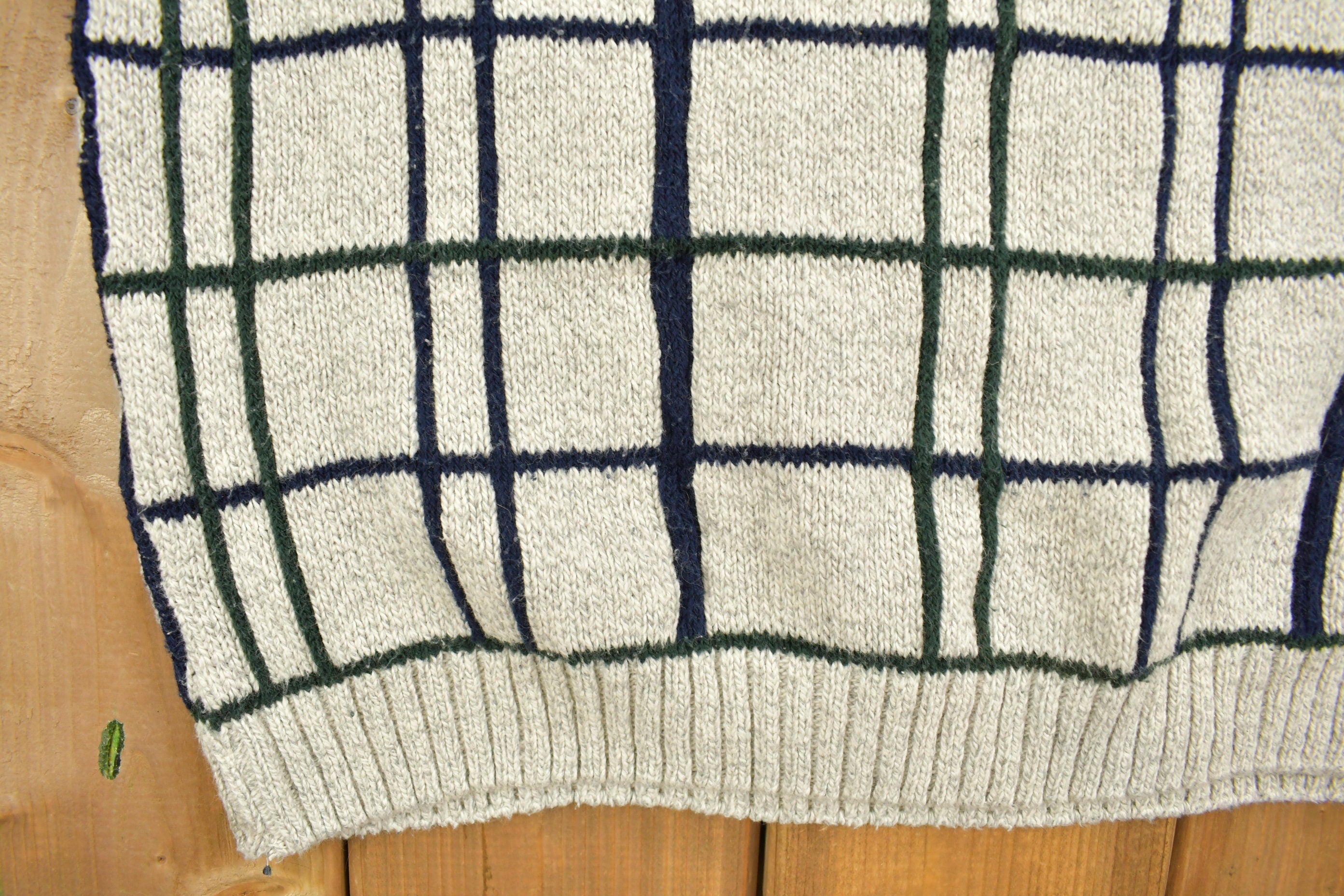 Vintage 1990s Savile Row Supply Company Knit Crewneck Sweater