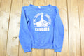 Vintage 1980s Mt Hamilton Ringette Cougars Crewneck Sweatshirt