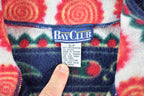 Vintage 1990s Bay Club Fleece Outdoorsman Sweater