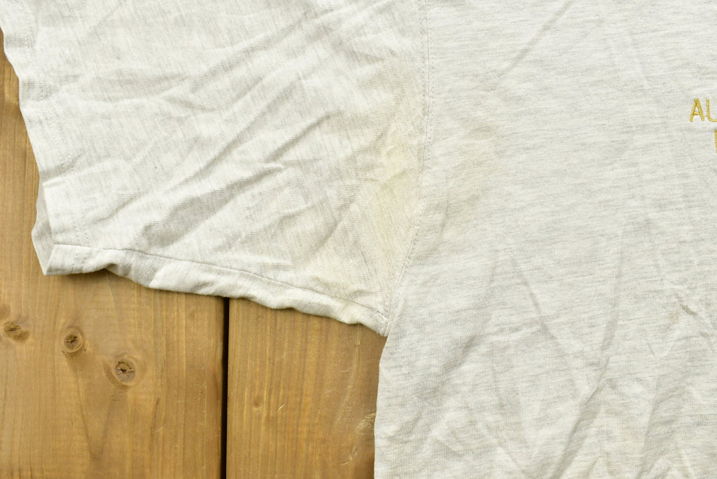 Vintage Mickey Mouse Embroidered T-Shirt