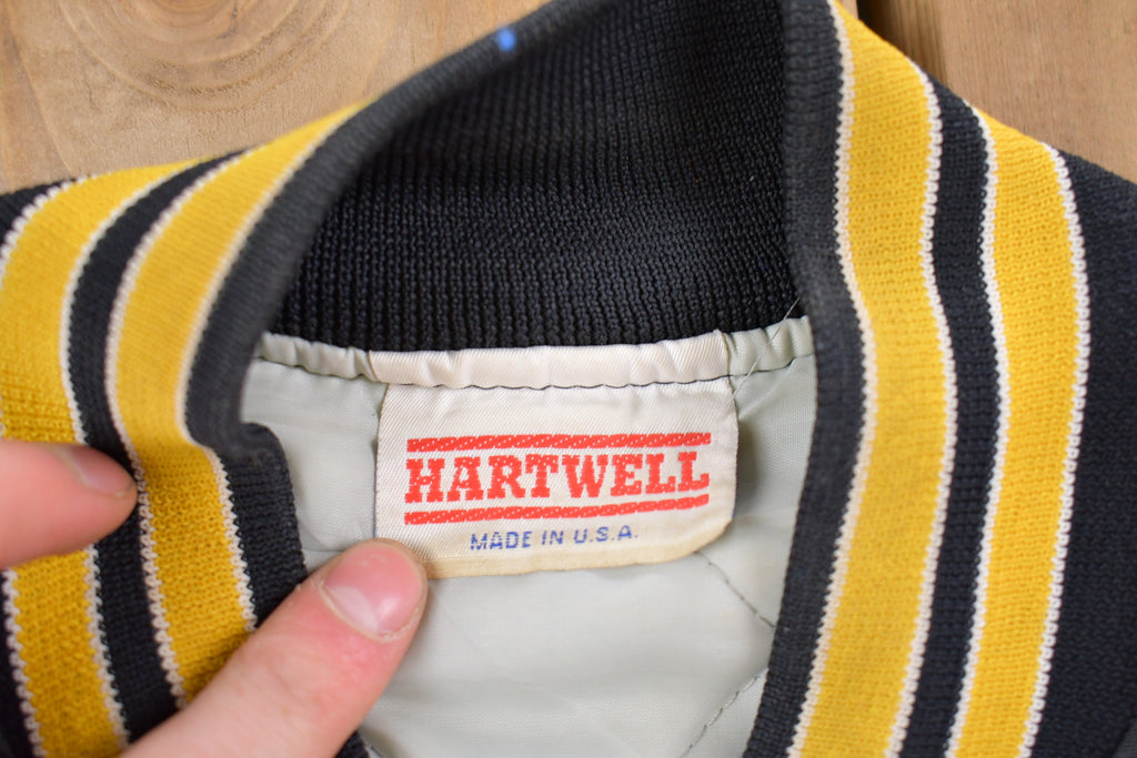 Vintage 1990s Hartwell Wrestling Bomber Jacket
