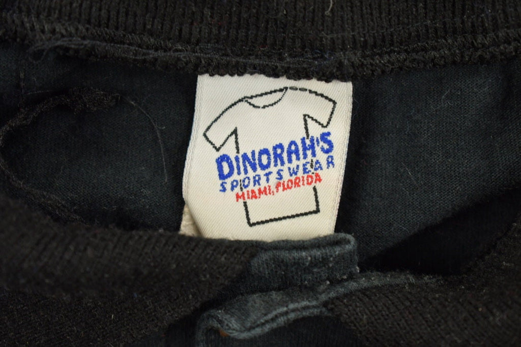 Vintage 1990s Black Bahamas Souvenir Polo Shirt
