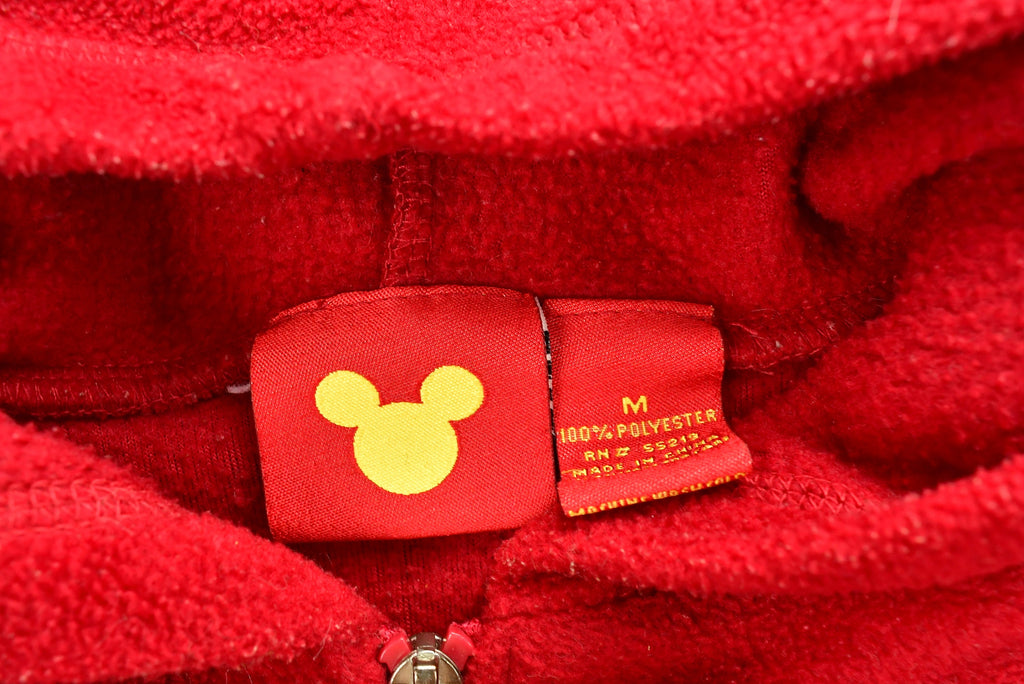 Vintage 1990s Mickey Mouse Full Zip Hoodie / Fleece / Walt Disney World / Vintage Sweatshirt / American Sportswear / Vintage Cartoons