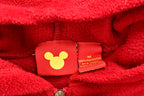 Vintage 1990s Mickey Mouse Full Zip Hoodie / Fleece / Walt Disney World / Vintage Sweatshirt / American Sportswear / Vintage Cartoons