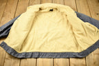 Vintage 1970s Genuine Roebucks Shearling Collar Jean Jacket
