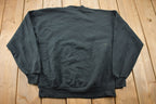 Vintage 1990s Happy Halloween Pumpkins Graphic Crewneck Sweatshirt