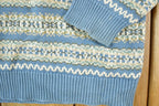 Vintage 1990s Royal Robbins Knit Abstract Pattern Crewneck Sweater
